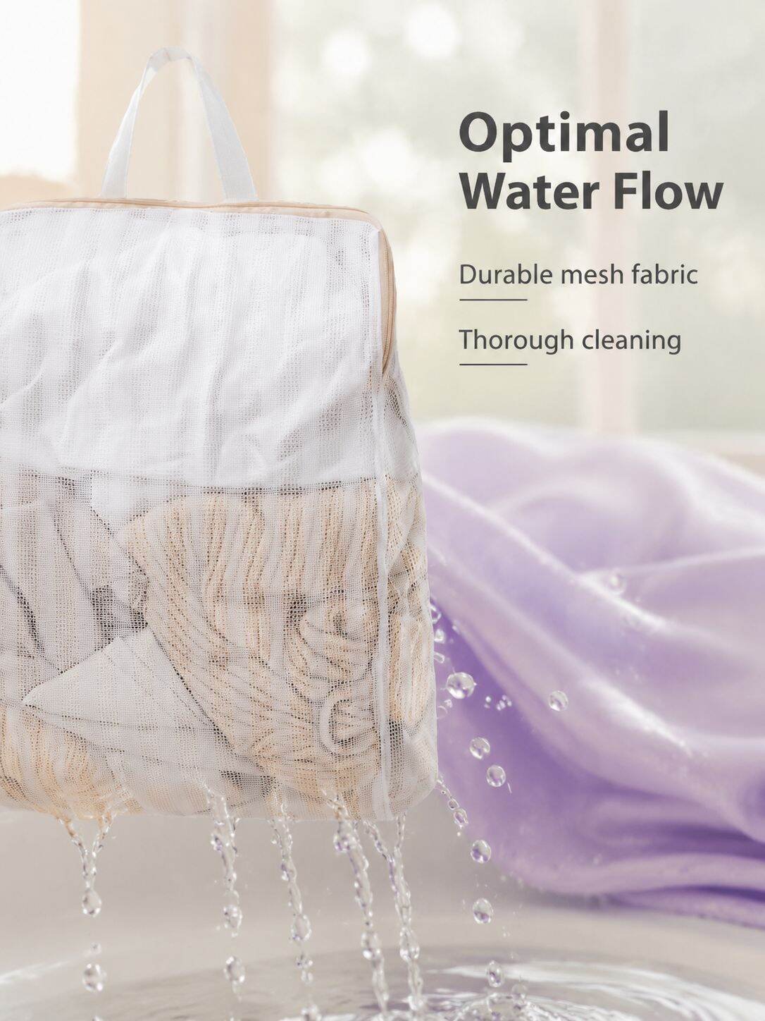 Anti-Deformation Laundry Bag for Underwear and Bras