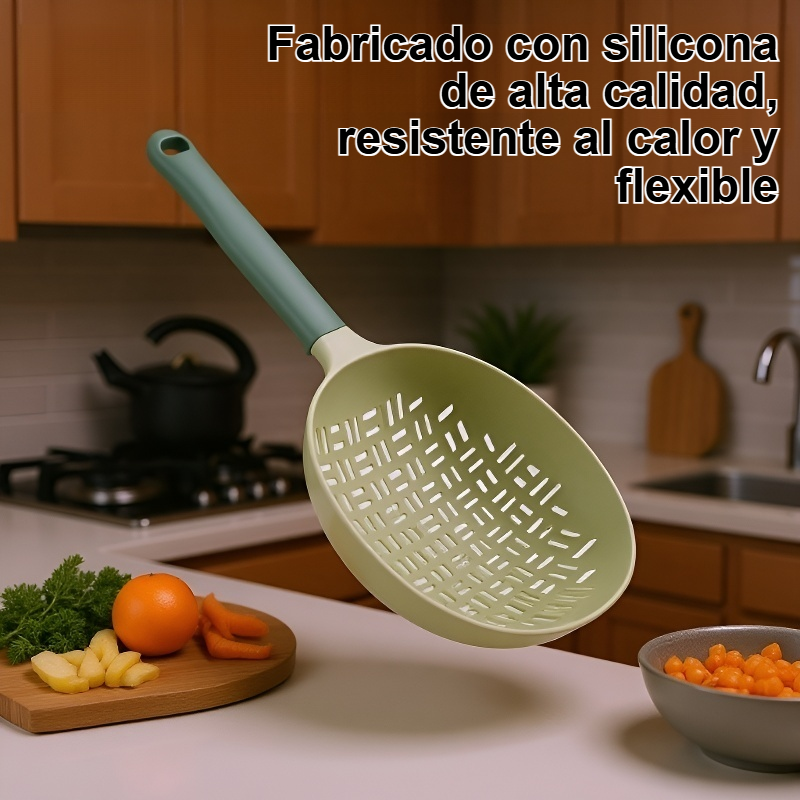 Gran colador de silicona