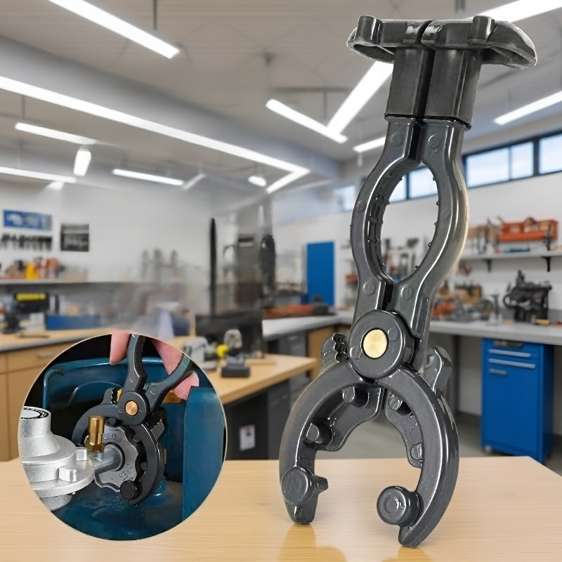 Llave para válvula reductora de presión de cilindro de gas 