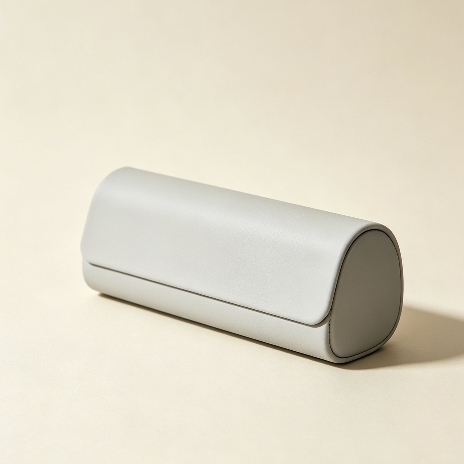 Round Portable Glasses Case