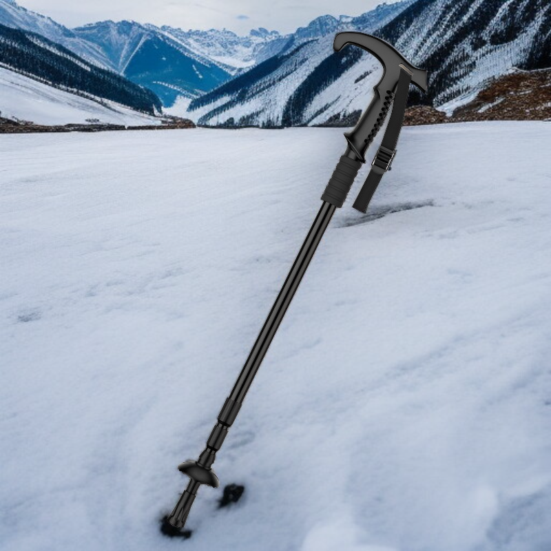 초경량 4단 알루미늄 합금 등산 스틱
