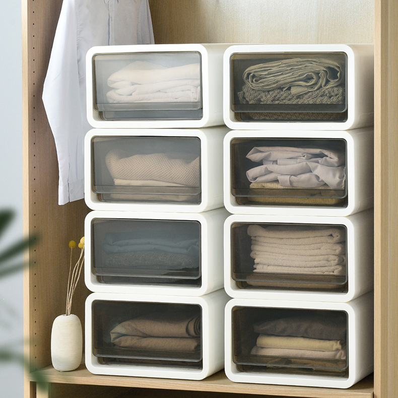 特大號塑料收納箱 抽屜式多層整理櫃 衣物儲物箱