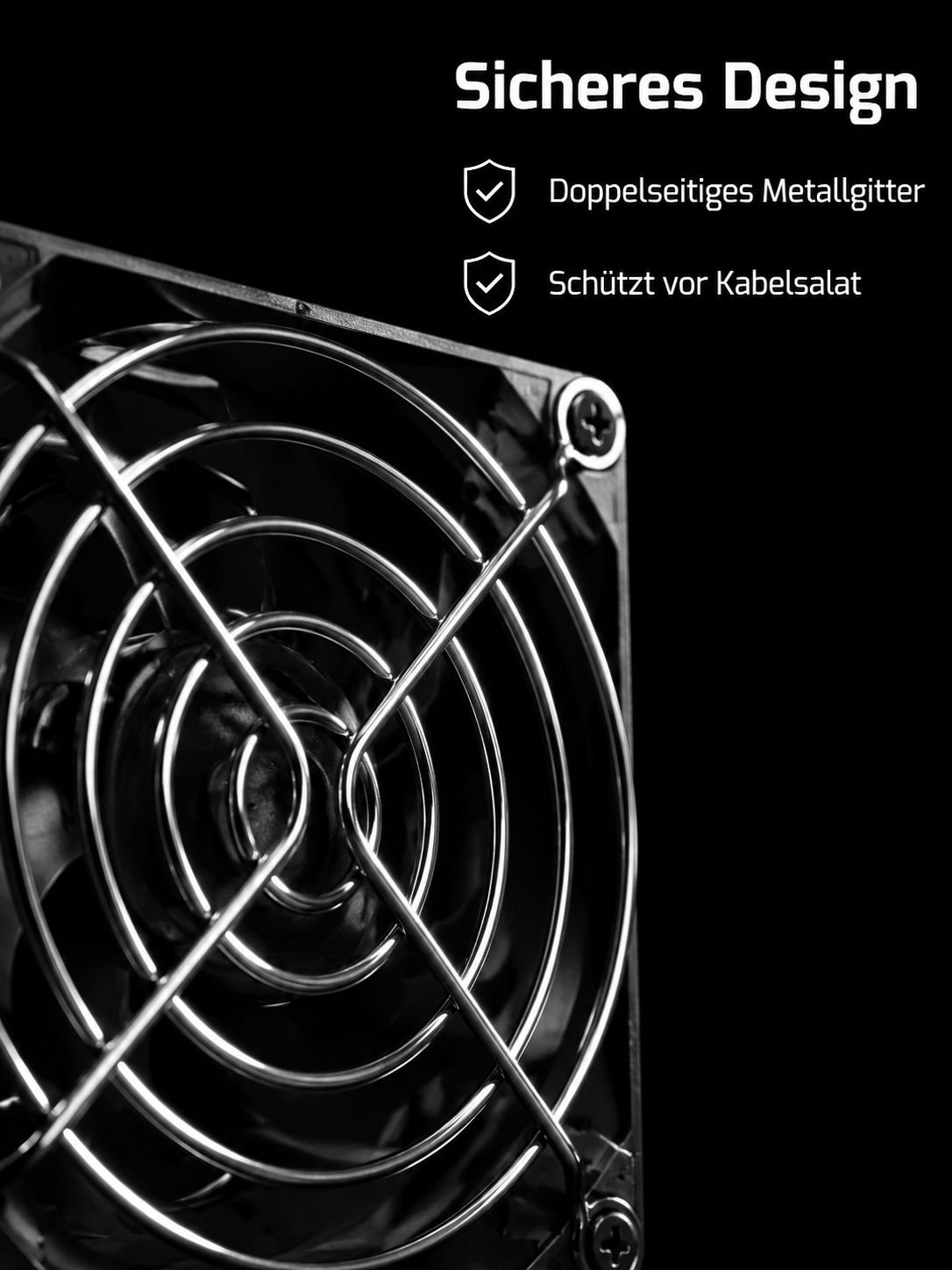 Energieeffizienter Schaltschrank-Lüfter mit DC-Steuerung