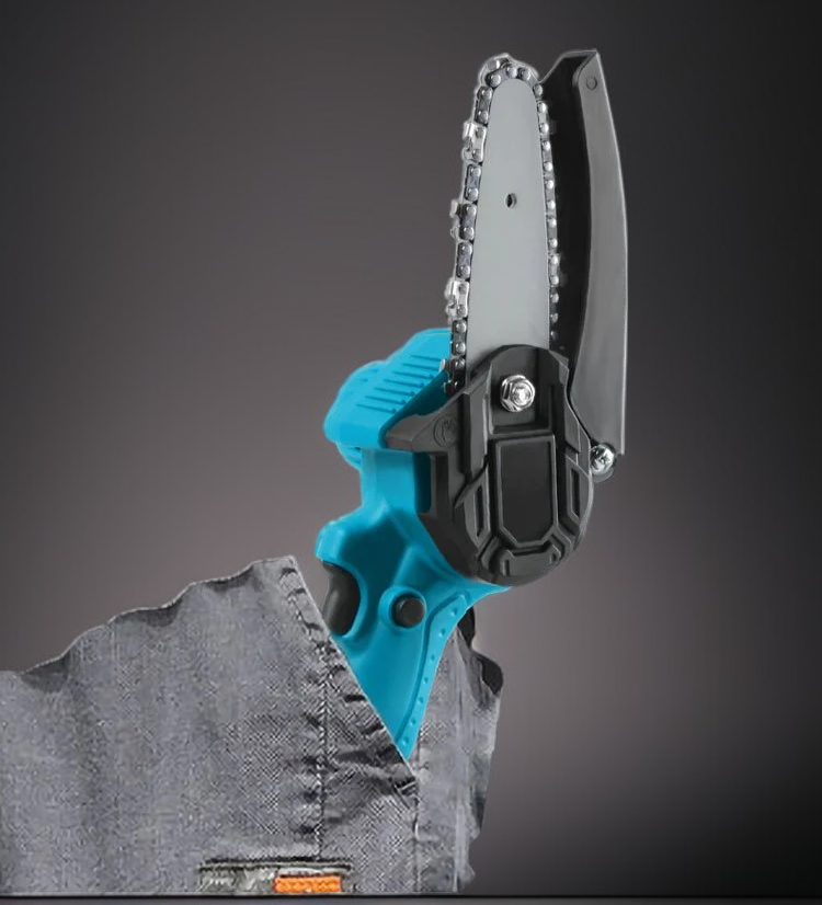 充電式リチウム電池搭載チェーンソー詳細