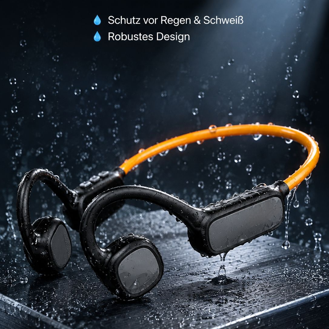 2025 neue leuchtende Luftleitung Bluetooth-Kopfhörer