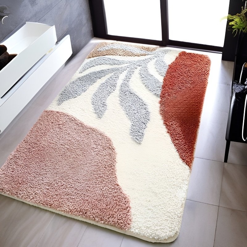 Premium Comfortable Bathroom Rug with Non-Slip Design for Various Bathroom Settings
