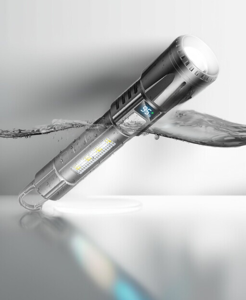 Leistungsstarke LED Taschenlampe für Notfälle