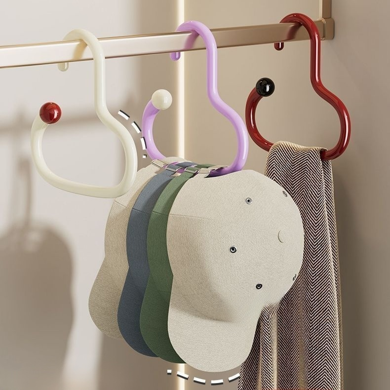  다용도 미끄럼 방지 모자걸이