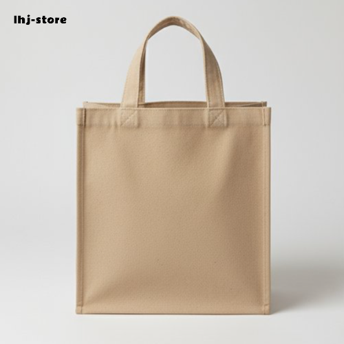 Großvolumige Pendler-Canvastasche