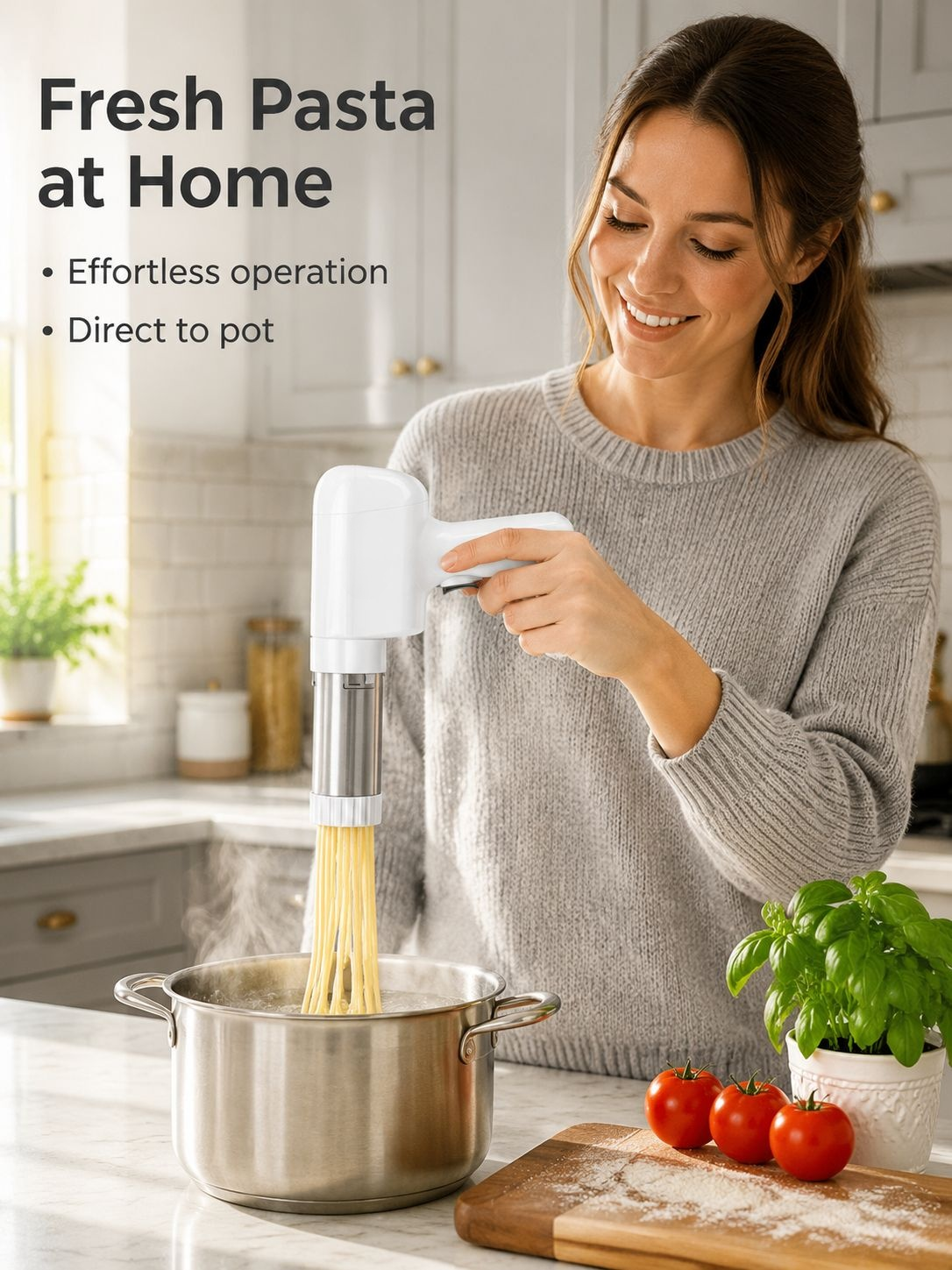 Noodle machine fully automatic household noodle pressing machine handheld electric small noodle maki