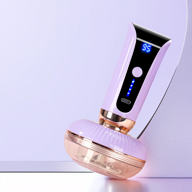 Portable digital lint remover