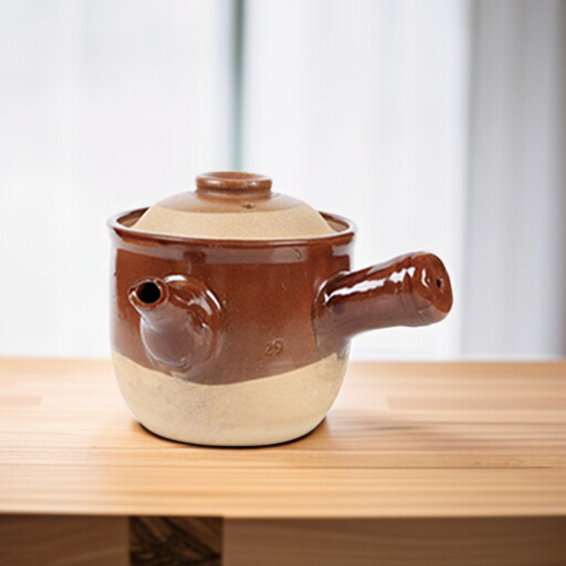 Chinesischer Arznei-Gesundheits-Tontopf, hochtemperaturbeständiger Arzneitopf