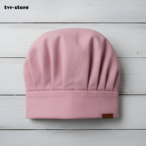 Set of 5 pairs chef hats for catering professionals