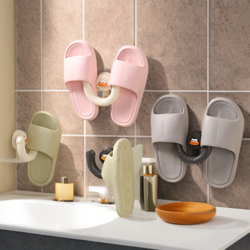 욕실 슬리퍼 랙 흡착 컵