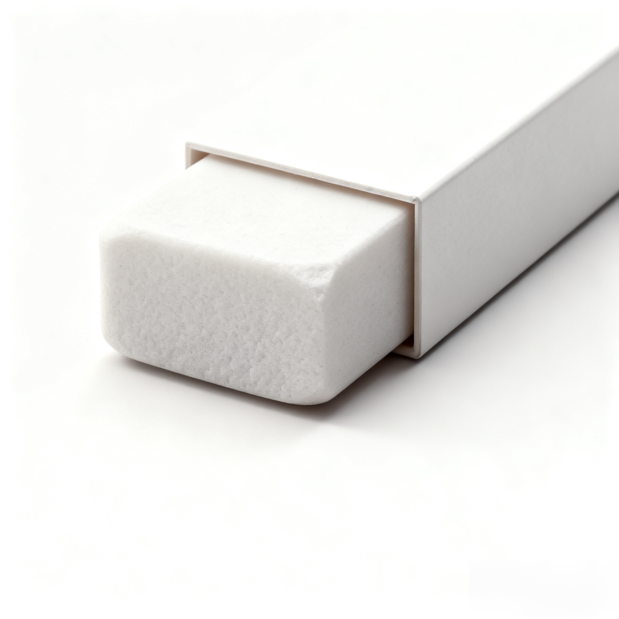 Las gomas de borrar nano borran limpiamente con una mínima cantidad de pelusa y líneas finas.