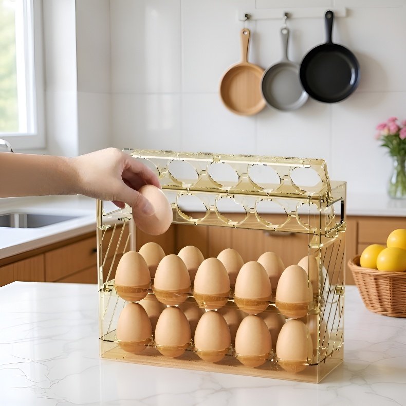 大容量多層卵冷蔵庫収納ボックス