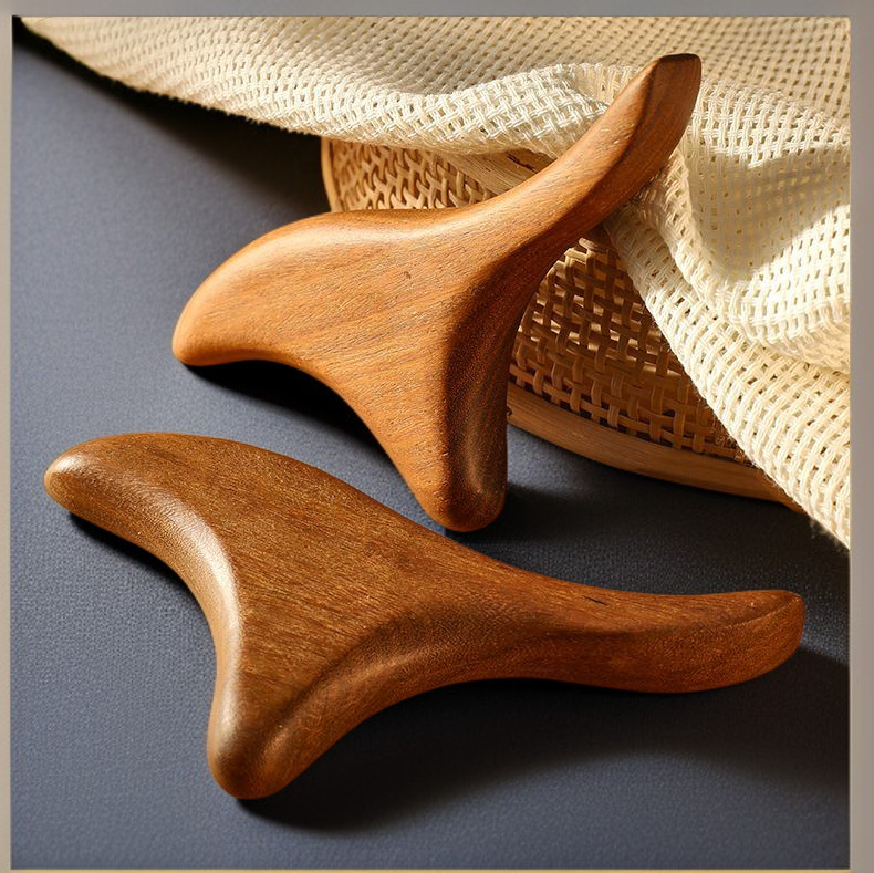 Ekologiczny masażer do stóp z naturalnego drewna sandałowego