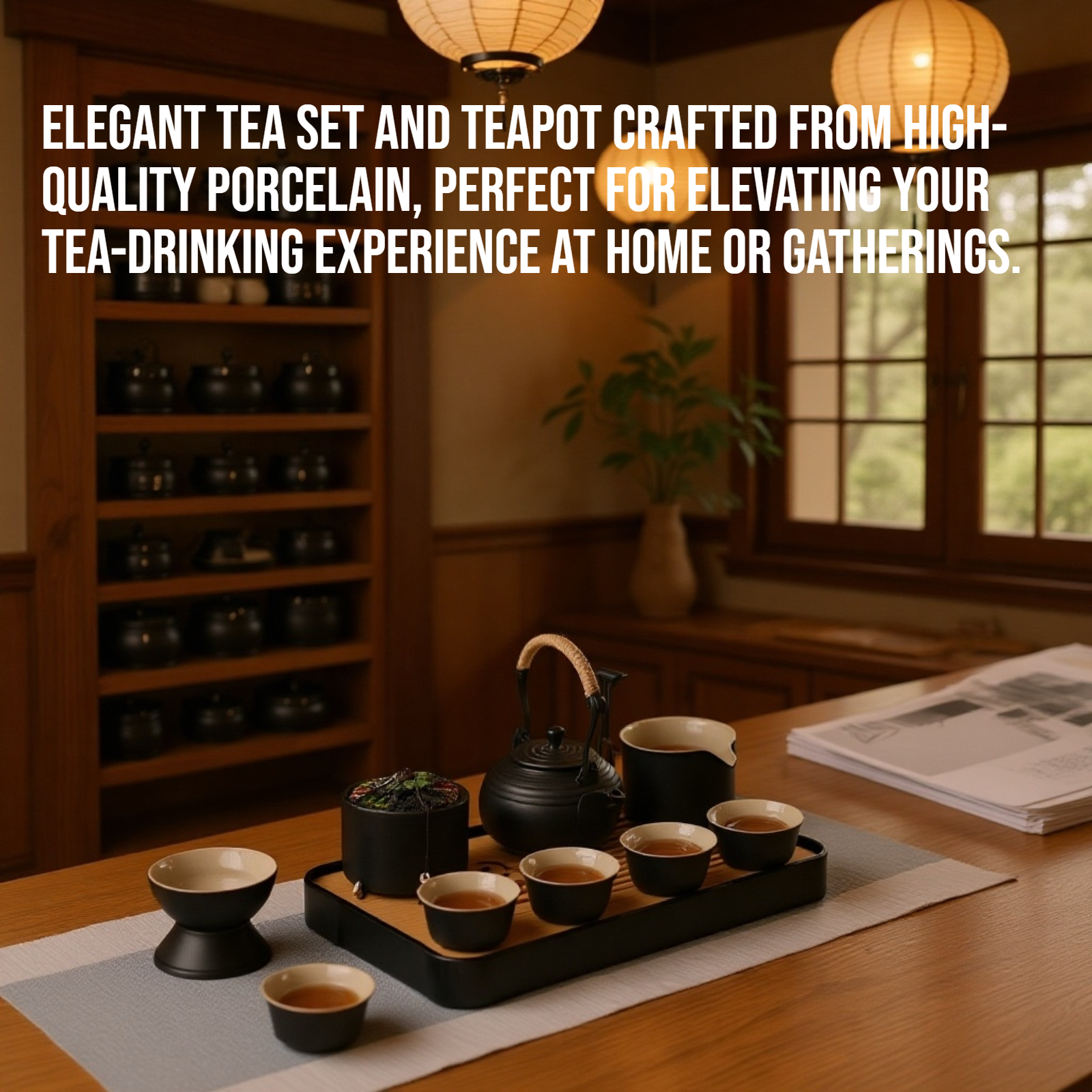 Tea set and teapot