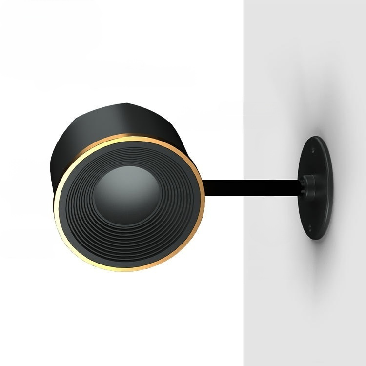 Wall lamp, cylindrical LED projection lamp, magnetic oil painting lamp, exhibition cabinet lamp