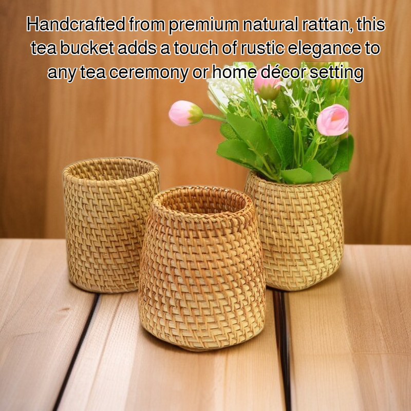 Rattan Tea Bucket