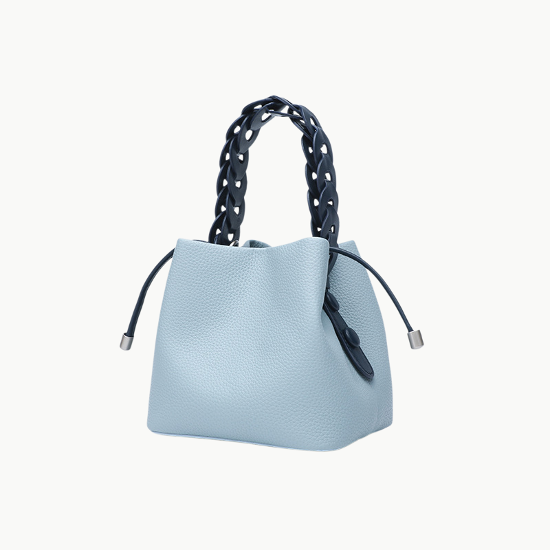 繽紛百搭斜挎水桶女包