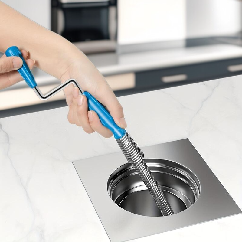 Multifunctional Drain Unclogging Tool for Toilet, Sink and Bathroom