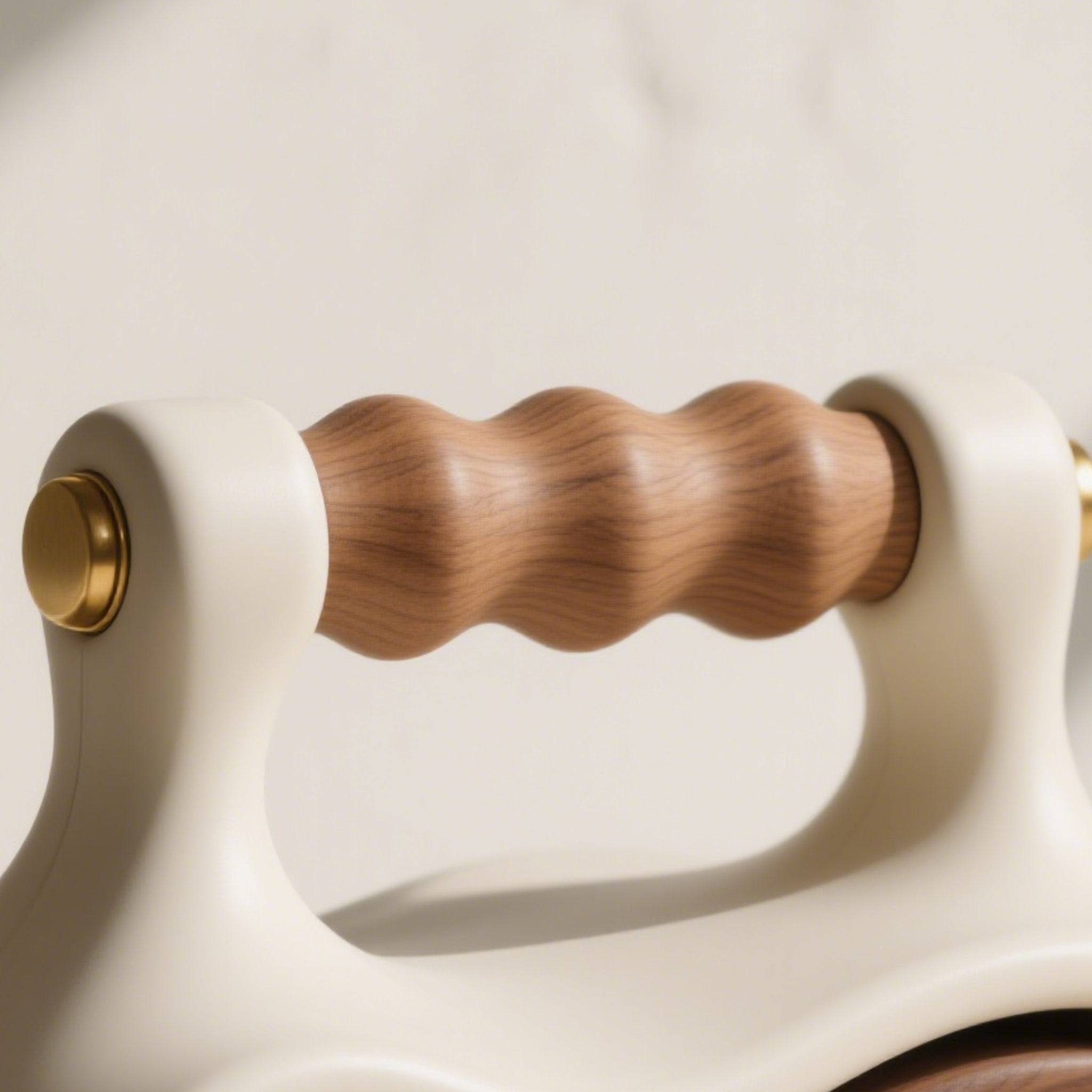 มือกำลังถือดัมเบลน้ำหนักเบาออกกำลังกาย