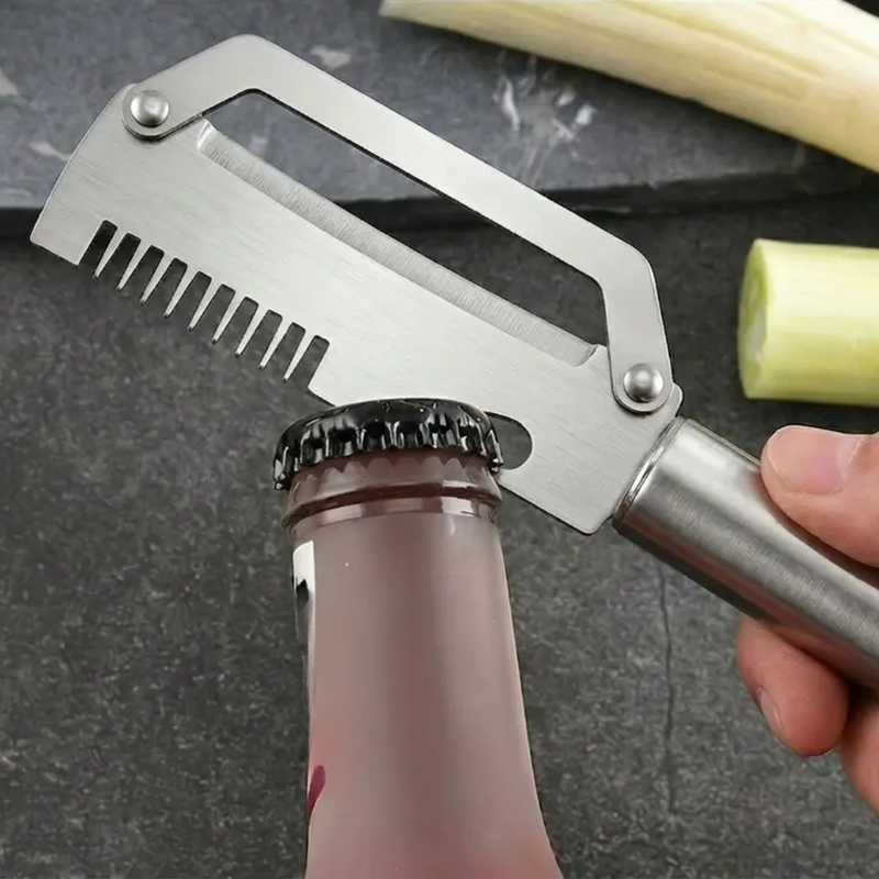 Multi-functional Stainless Steel Handle Peeler