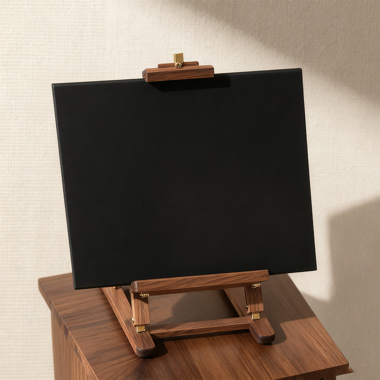 우아한 나무 그림 도구 세트 (페인트 보드 + 이젤)