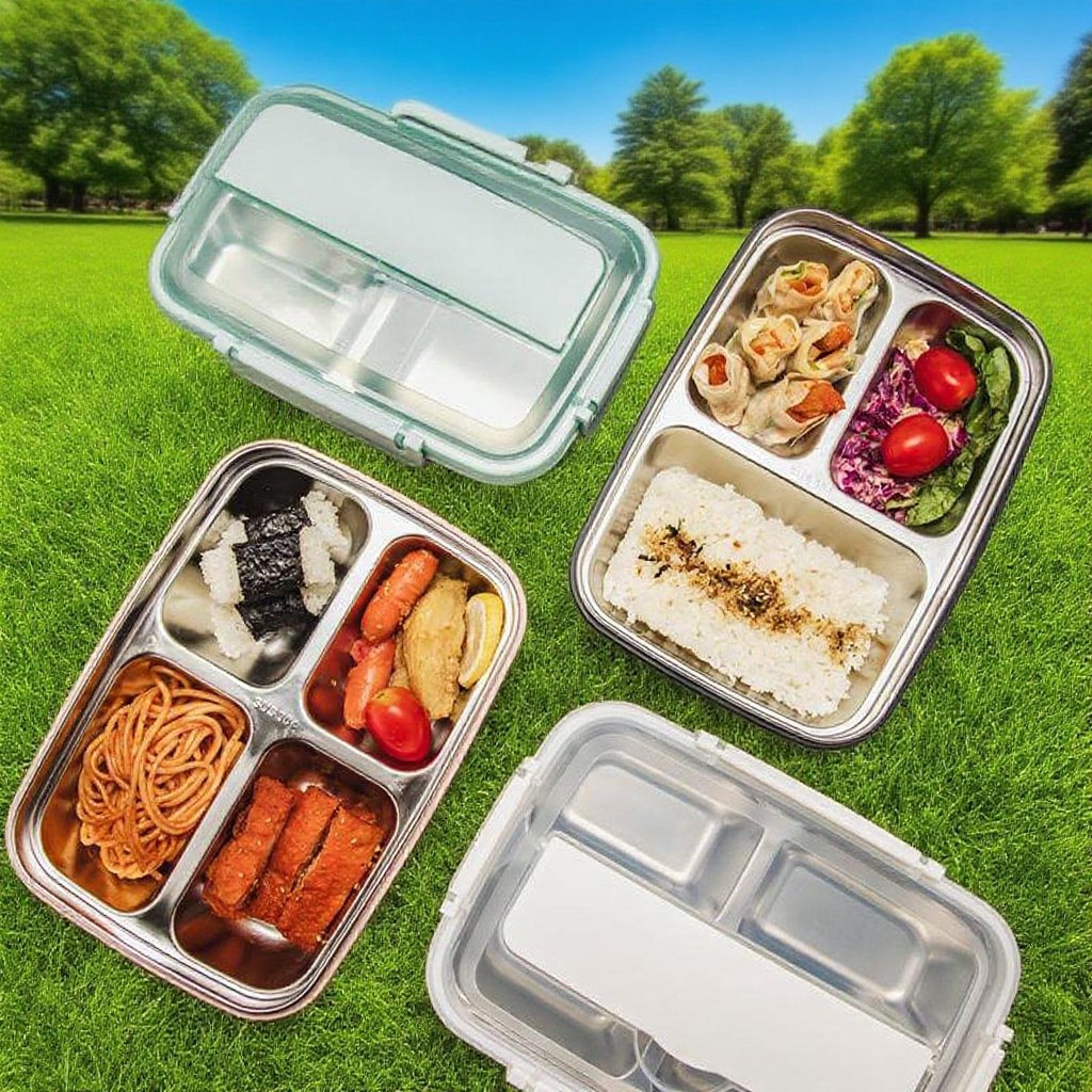 환경 친화적인 도시락 용기
