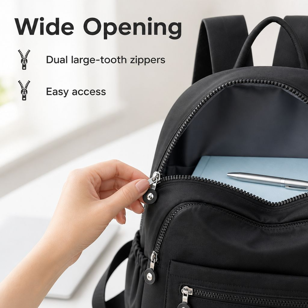 New Nylon Women's Large Capacity Fashion Travel Backpack