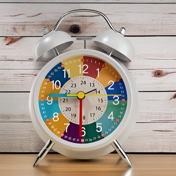 Early Learning Mechanical Ringing Alarm Clock