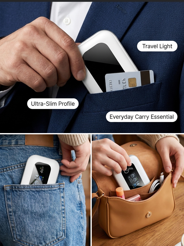 JS-Plug and connect, long battery life, high-speed portable WiFi
