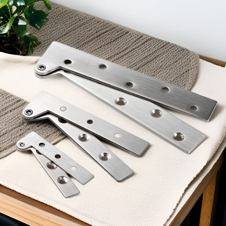 Bisagra de puerta oculta giratoria 360° con accesorios