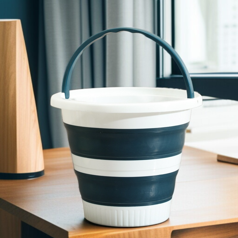 Tragbare faltbare Kunststoff-Eimer