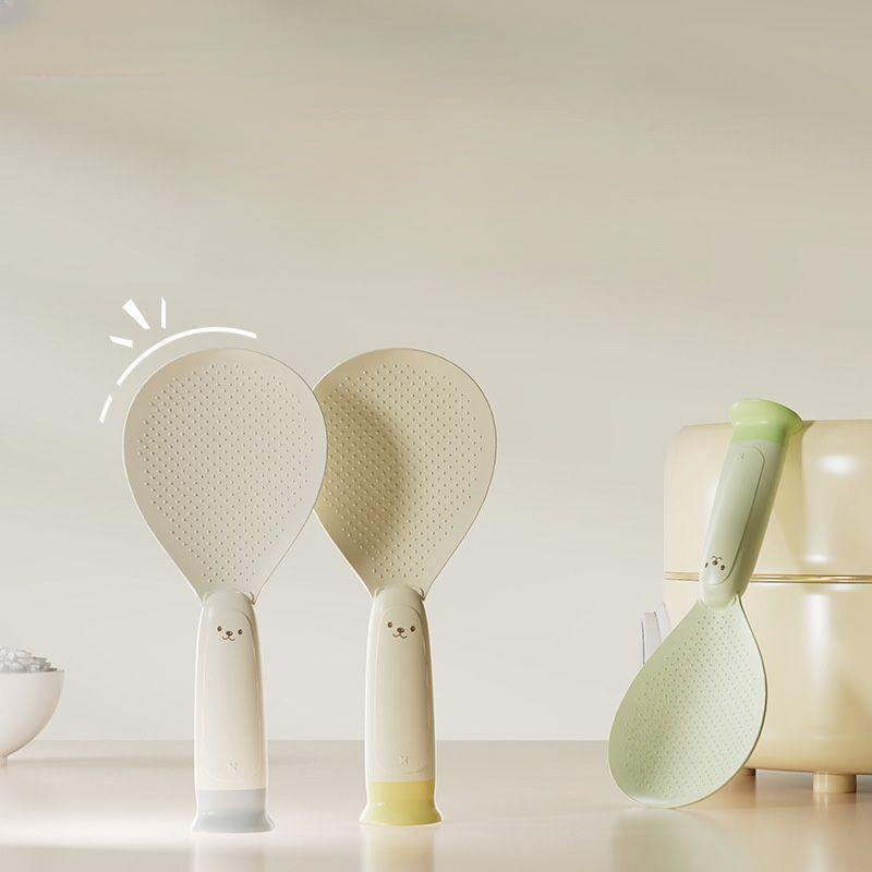 Stehender Küchenbär Löffel und Pfannenwender