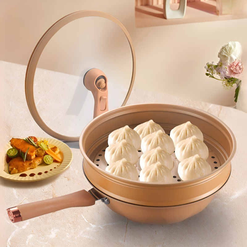 陶土無塗装多機能ヘルシー鍋