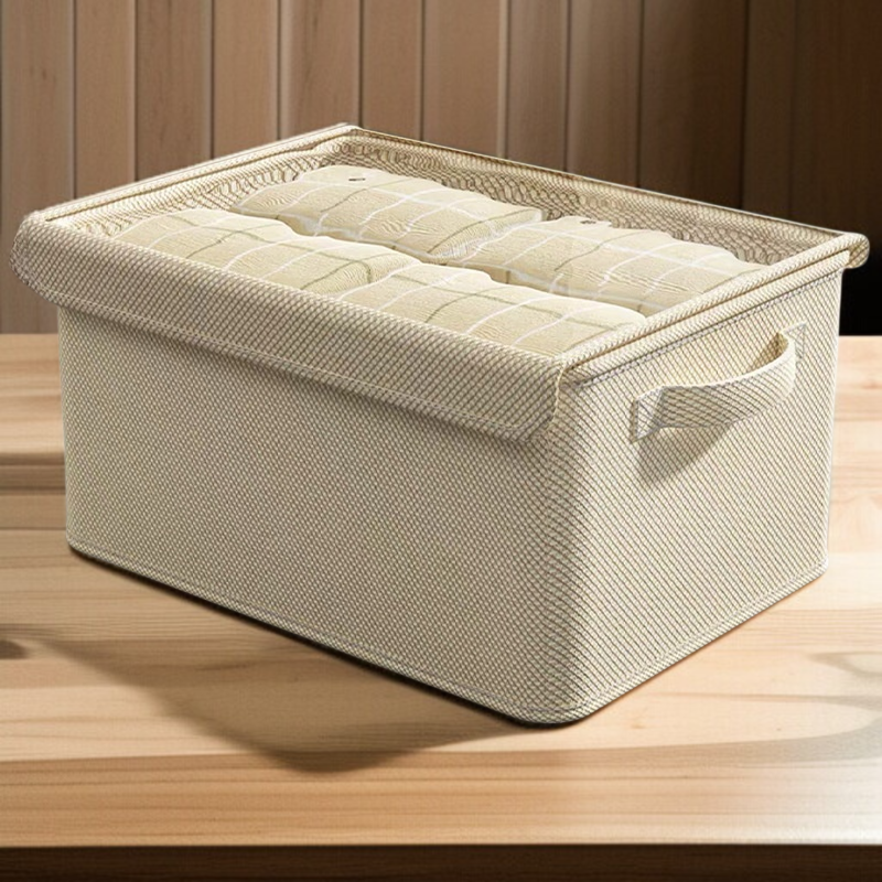 가정용 접이식 의류 수납함 옷장 서랍형 수납 바지 패브릭 수납함 옷을 담은 가정용 수납 용품
