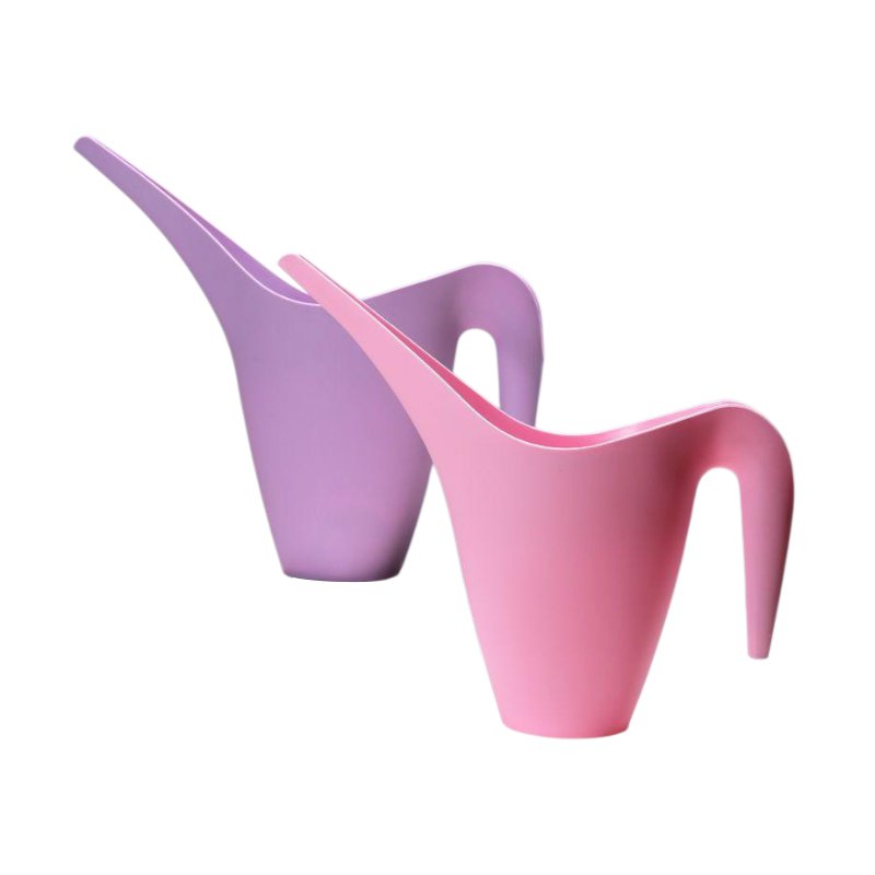 Macetas de plantas verdes domésticas para regar ollas de flores