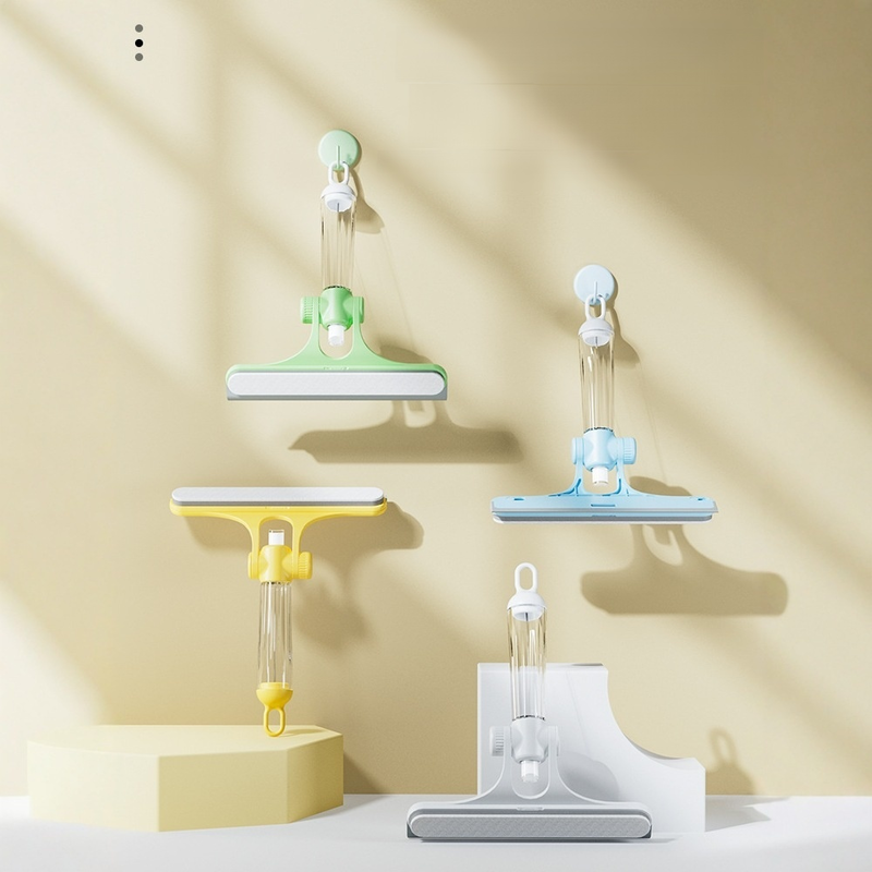 Multi-functional spray squeegee mop