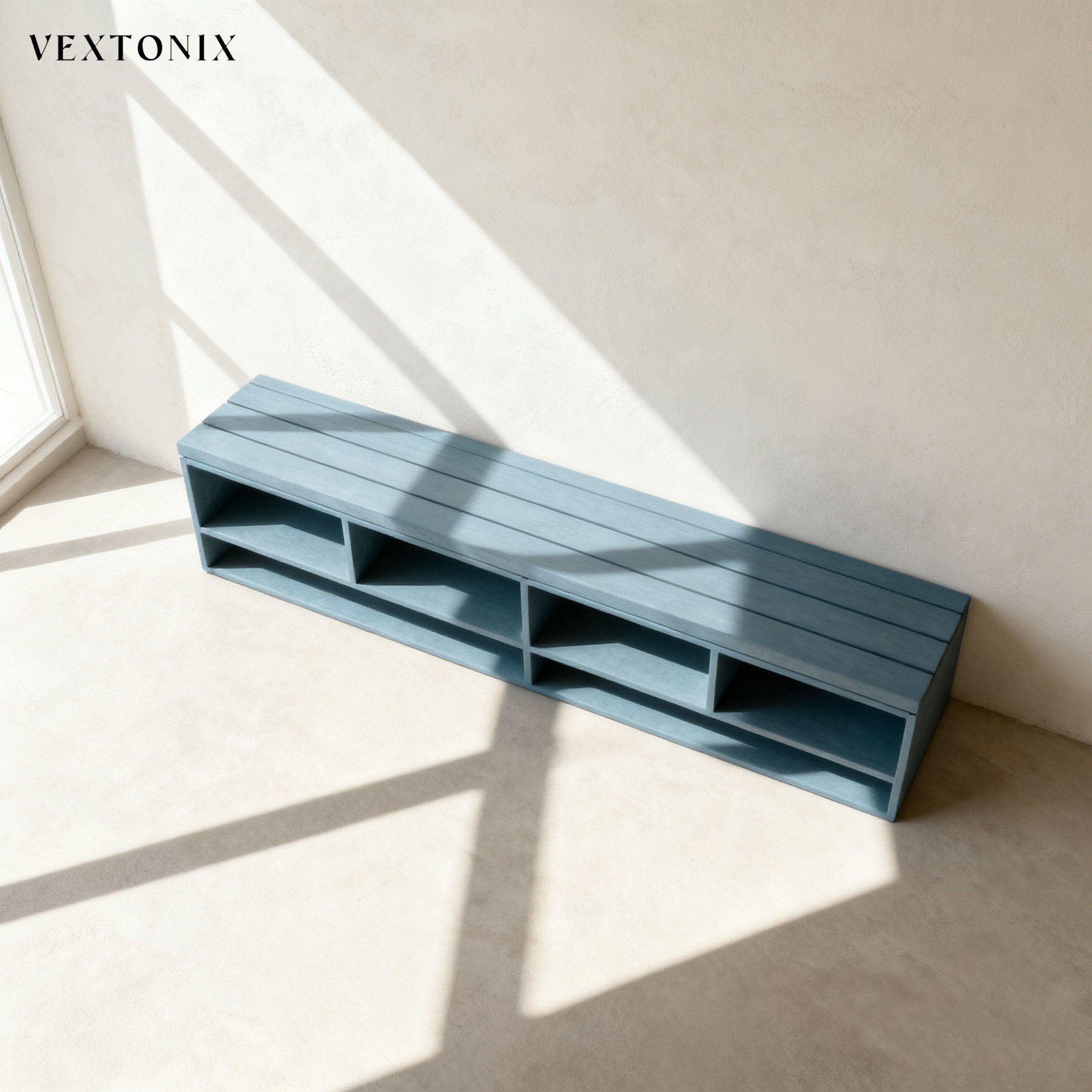 เก้าอี้ยาวเก็บของกลางแจ้ง