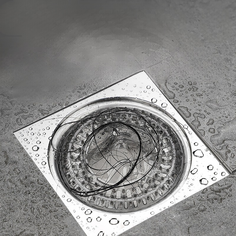 浴室懒人地漏毛发防堵神器10只装方便实用