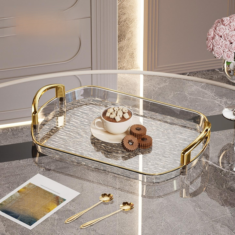 Multifunctional Nordic style handle tray