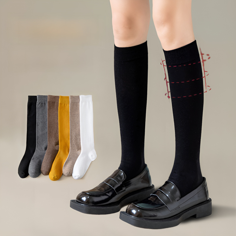 Calf-high socks