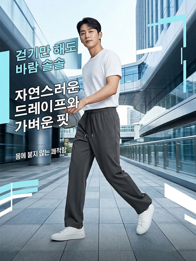 이탈리아 골드라벨 스판 캐주얼 바지