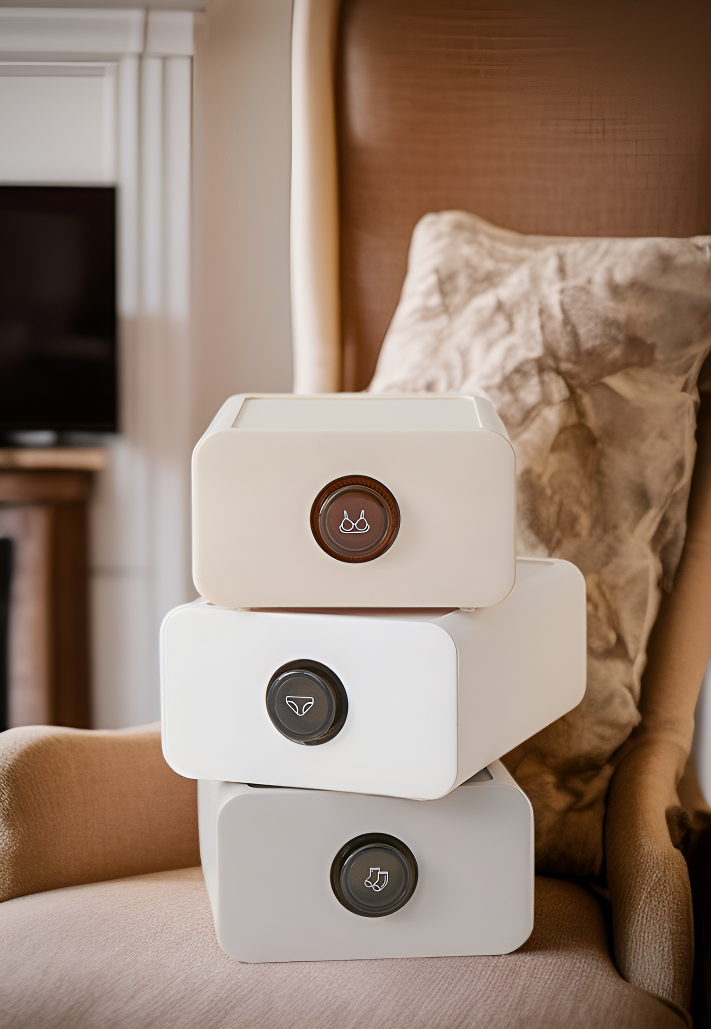 صندوق تنظيم الأدراج للملابس الداخلية برائحة عطرية