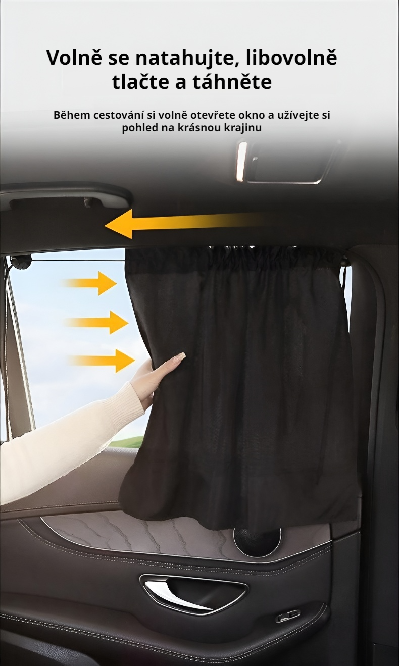 Sluneční clona s vysokou účinností blokace UV záření