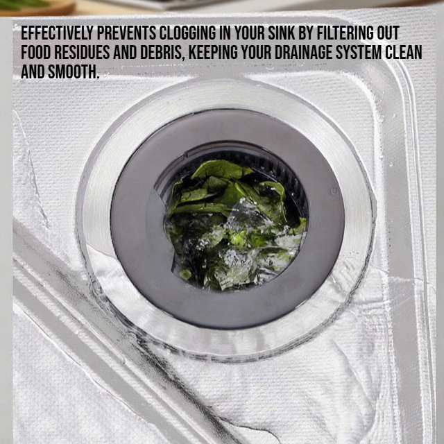 Large drainage anti blocking telescopic water tank filter basket