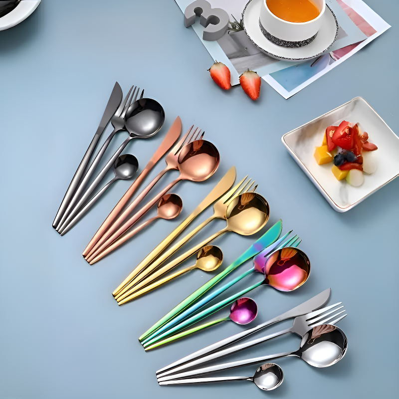4-Piece Stainless Steel Steak Cutlery Set