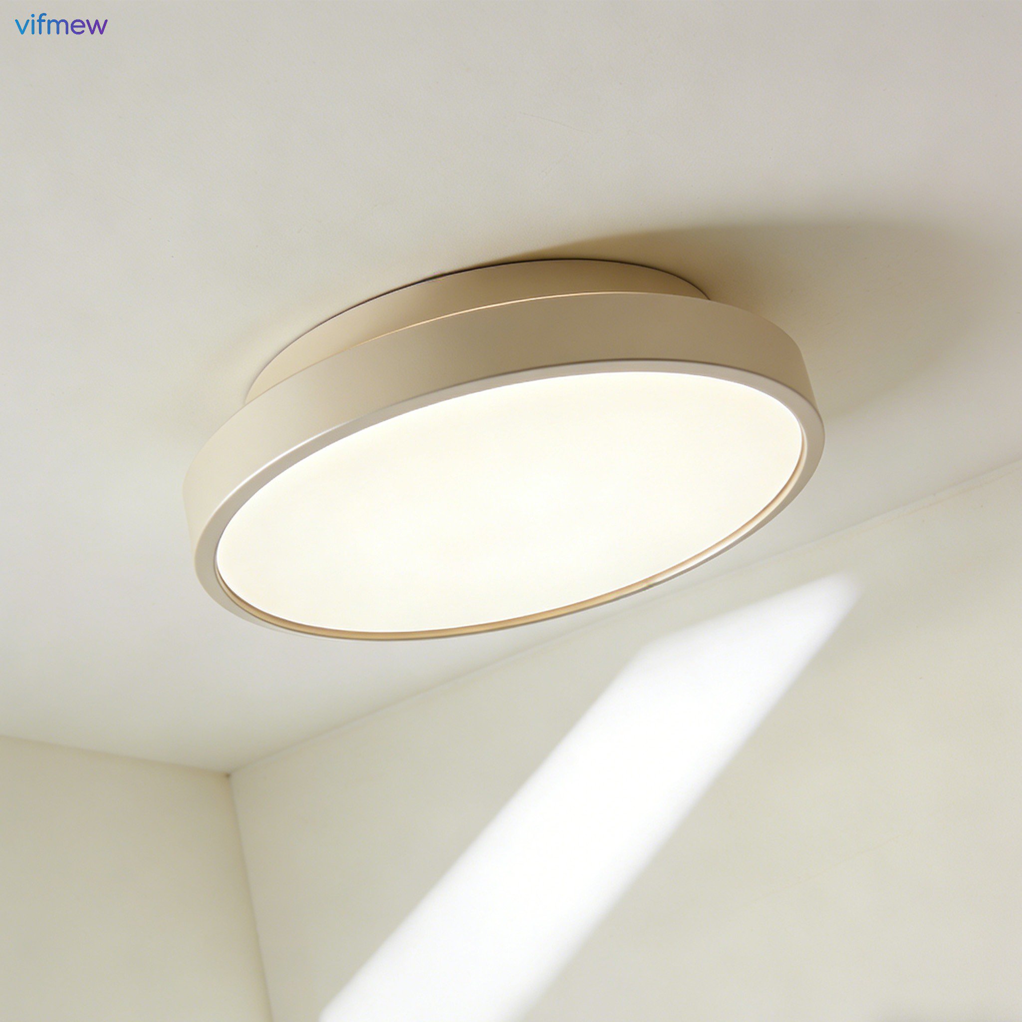 二重層丸型天井照明の全体画像